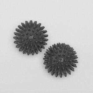 NWT Set of 2 Black Mini Massage Balls (Original Packaging)